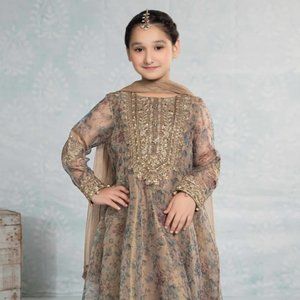 MARIA B. 3 PIECE MASOORI NET SUIT